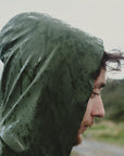 Waterproof Coat with Wool - Khaki