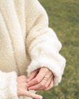 Woolen Woman's Jacket - White