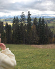 Woolen Woman's Jacket - White