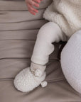 White Baby/Kid Natural Woolen Boots
