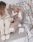 White Baby/Kid Natural Woolen Boots