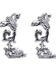 Malice Filigree Hoop Earrings
