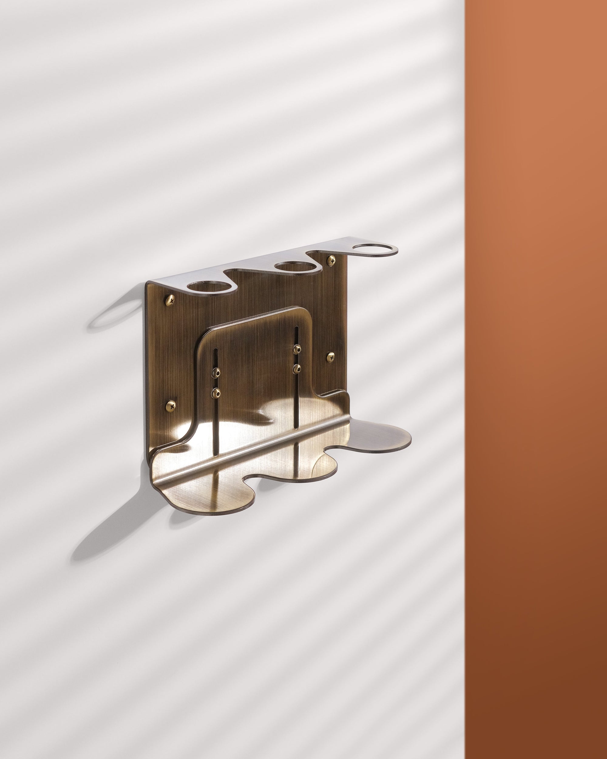 Gold Triple Soap Bottle Holder-3