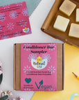 Floral Mini conditioner Sampler - gift set with 4 mini conditioner bars