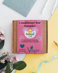 Floral Mini conditioner Sampler - gift set with 4 mini conditioner bars