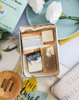 Fresh Mini Travel Wash Kit | Natural “On the Go” Shampoo, Conditioner & Soap Set | Vegan, Plastic-Free Hair Care | Perfect Travel Gift
