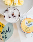 Rose Sugar Scrub | Natural Exfoliating Body Scrub for Smooth, Glowing Skin | Vegan, Plastic-Free Skincare | 2 Size Options