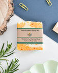 Rosemary Clementine Soap Bar 100g -  Scented with essential oils - 3 different styles