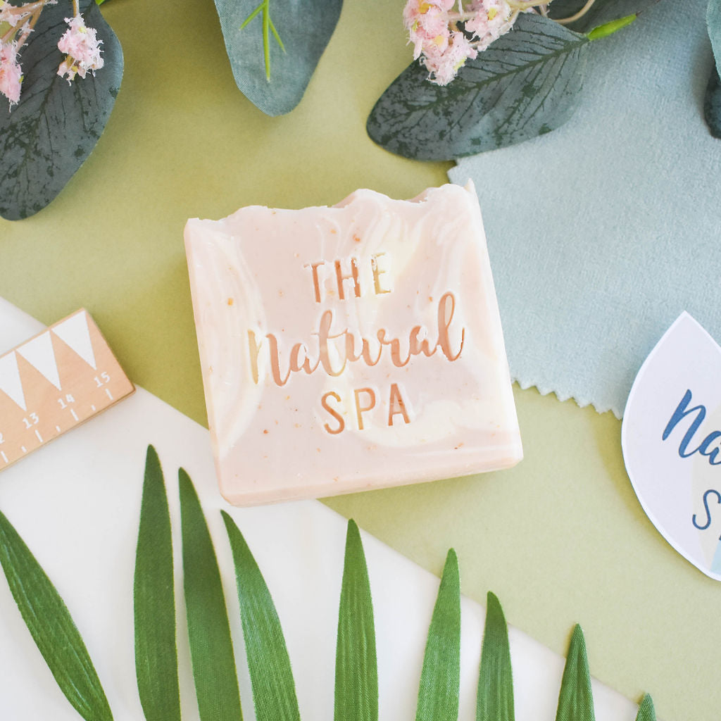 Wildflower Wisp Cold Process Soap | Rose, Lavender &amp; Grapefruit Natural Handcrafted Soap | Vegan, Plastic-Free Skincare | 3 Styles Available
