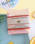 Citrus Blossom Cold Process Soap - Lemongrass Orange and Palmarosa - 3 different styles