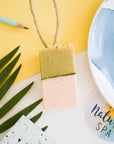 Meadow Soap on a Rope - Lemongrass and Fennel - 3 different styles