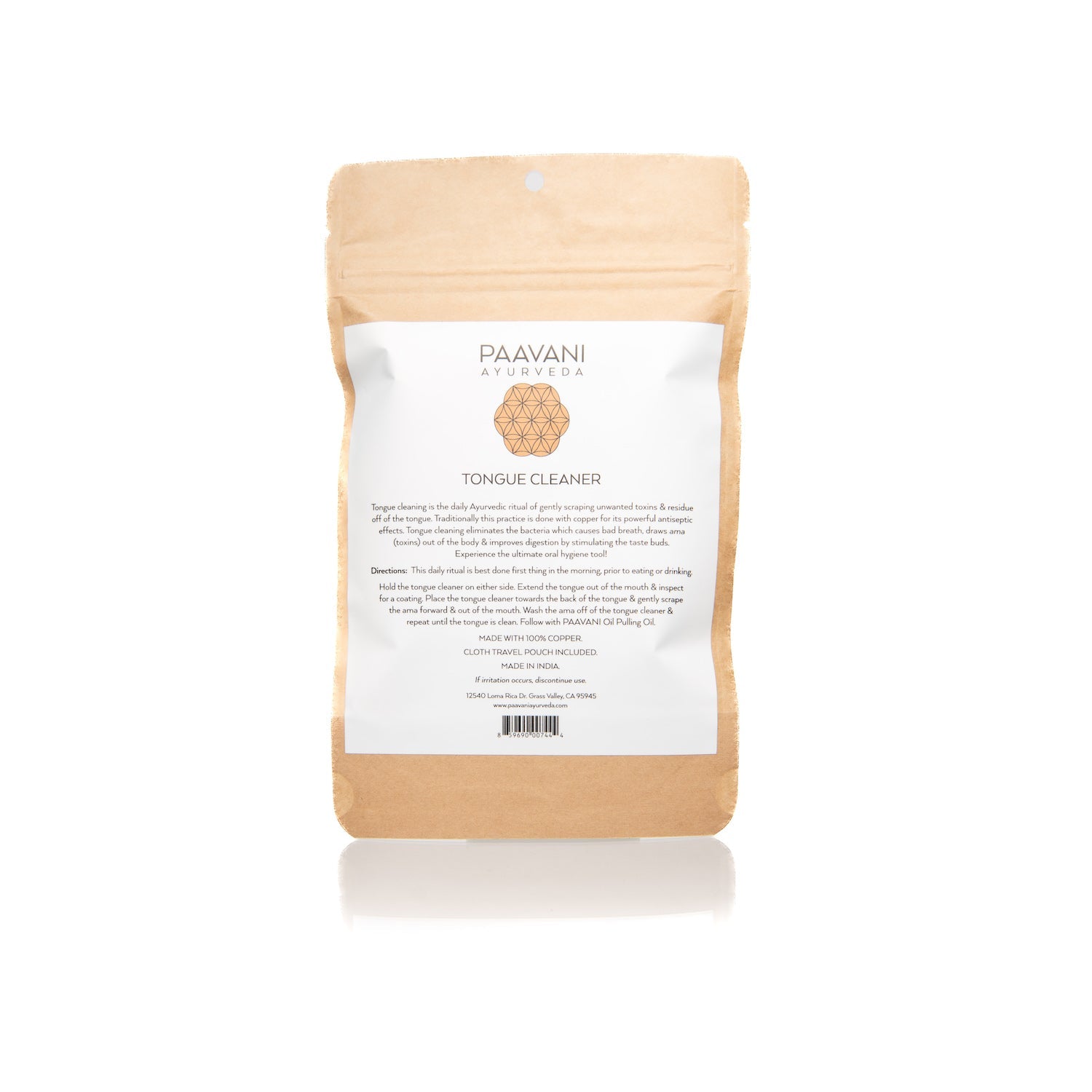 Copper Tongue Cleaner | Ayurvedic Tongue Scraping for Fresh Breath &amp; Daily Detox-3