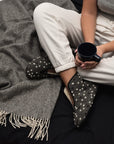 Barefoot Wool Slippers Trolla - Dots