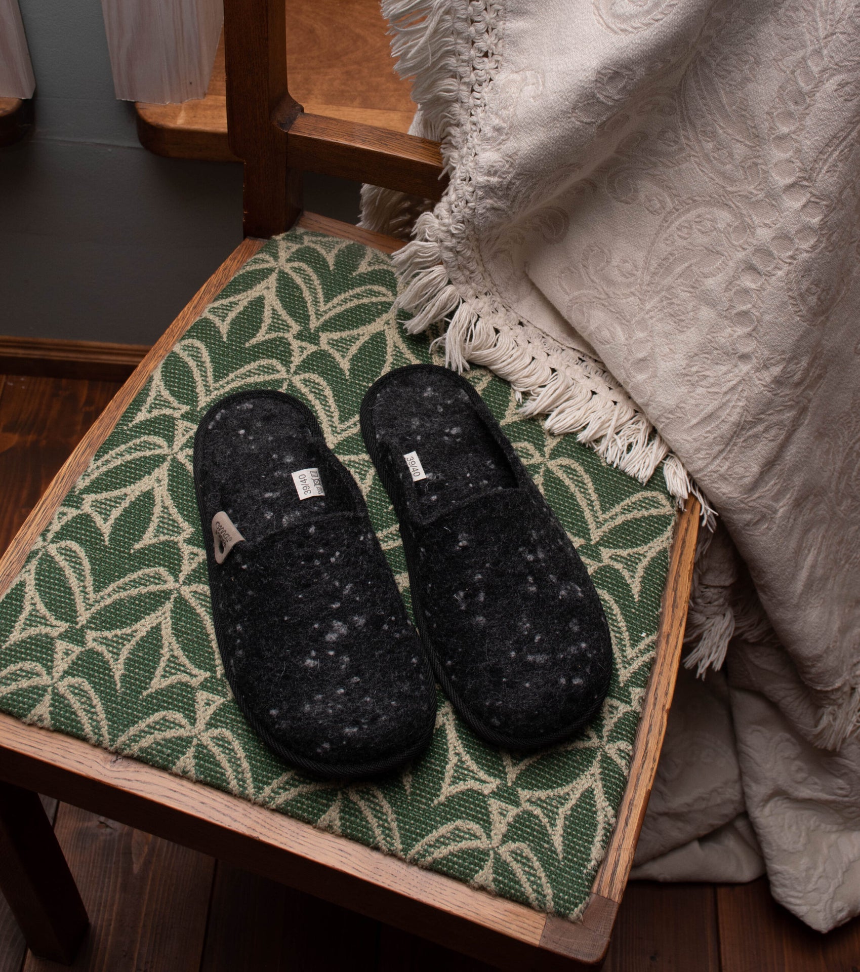 Pelsi Natural Felt Slippers – Handmade Comfort &amp; Warmth by Omaking at brixbailey.com