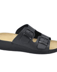 Anne Healed Sandals - Black