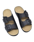 Anne Healed Sandals - Black