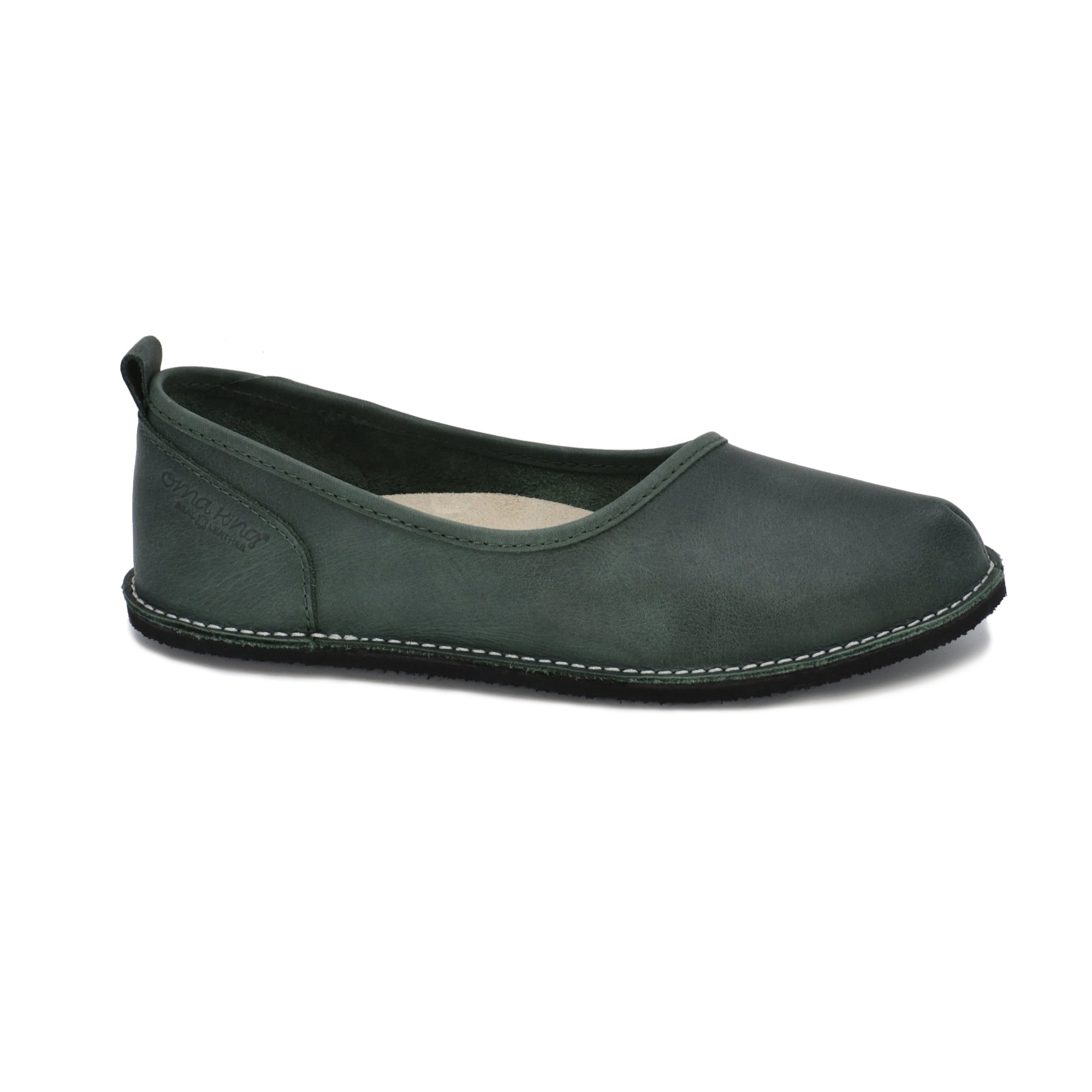 Dark Green Suede Style Shoes