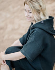Surf Poncho - Cotton Waffle