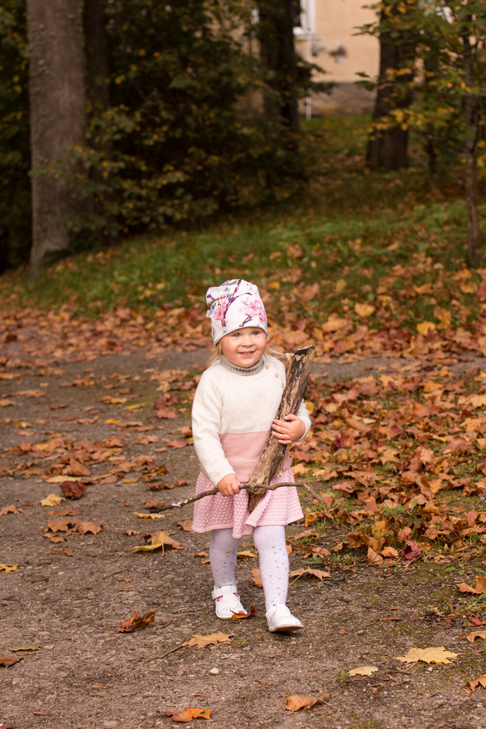 Leather Kids&#39; Shoes Lusti - White