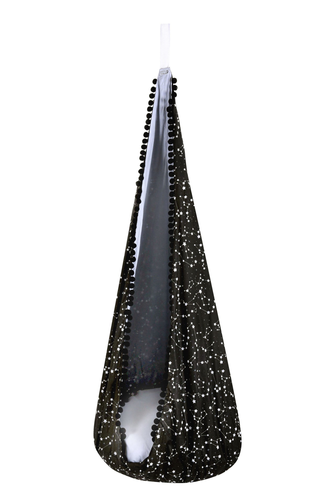 Kids&#39; Cozy Cocoon Hammock – Fun &amp; Safe Swing for Indoors/Outdoors by Sówka at brixbailey.com