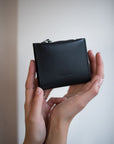Classic Black Mini Leather Wallet