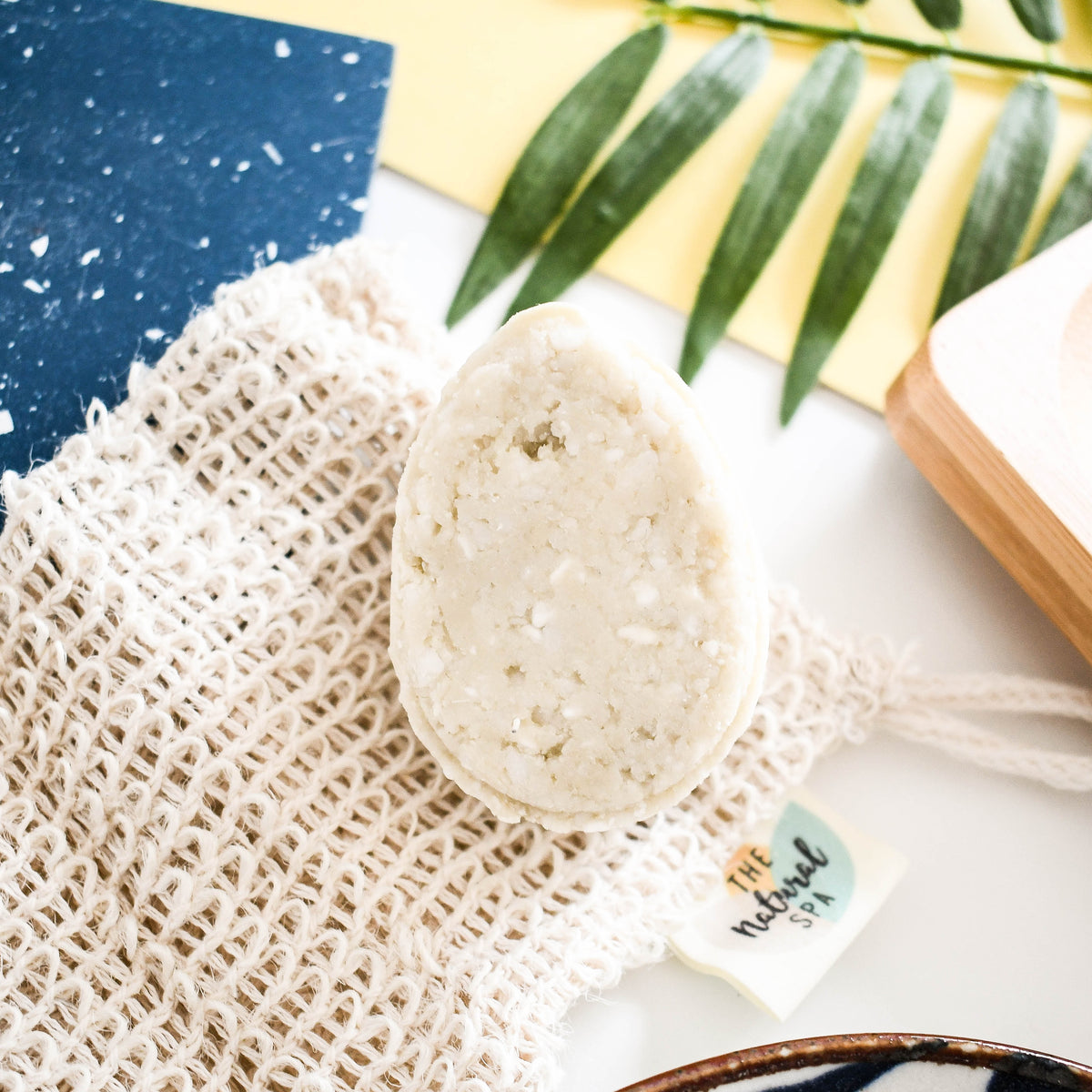 Patchouli Rose ECO Shampoo Bar | Natural, Non-Soap Hair Wash | Vegan &amp; Plastic-Free Hair Care for All Hair Types