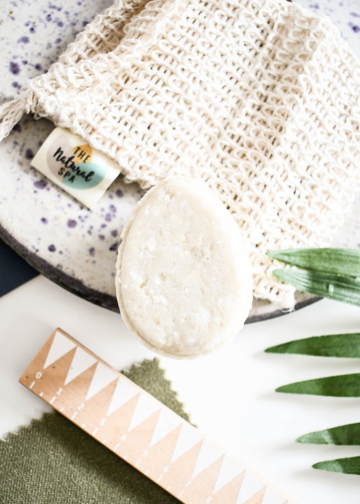 Rosemary Tea Tree ECO Shampoo Bar | Natural Non-Soap Hair Wash | Vegan &amp; Plastic-Free Hair Care for All Hair Types