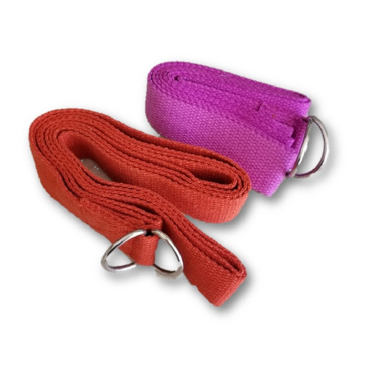 OMSutra Yoga Strap D-Ring (Regular) 6' - Deluxe-0