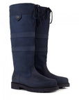 Waterproof Country Boots in Blue Standard and Wide Fit