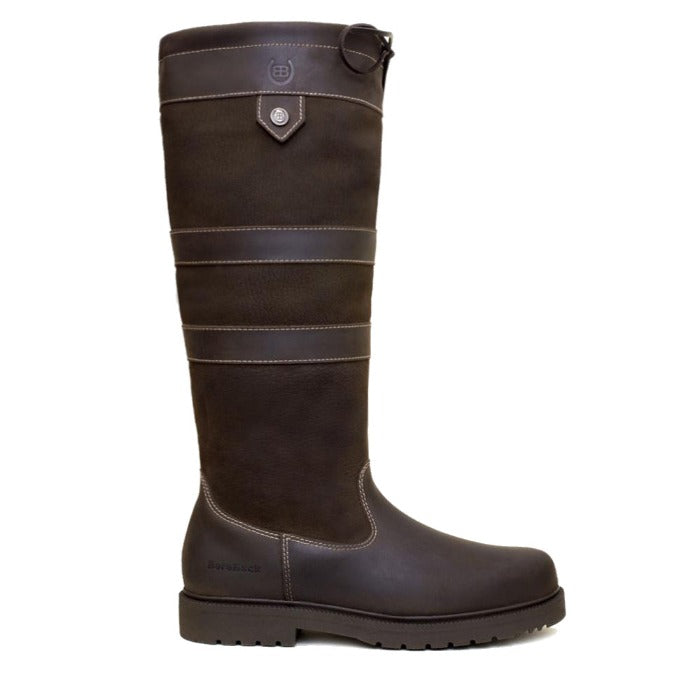 Waterproof Country Boots in Brown Standard or Wide Calf