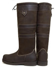Waterproof Country Boots in Brown Standard or Wide Calf