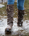 Dakota Waterproof Country Boots in Brown, Standard or Wide Calf
