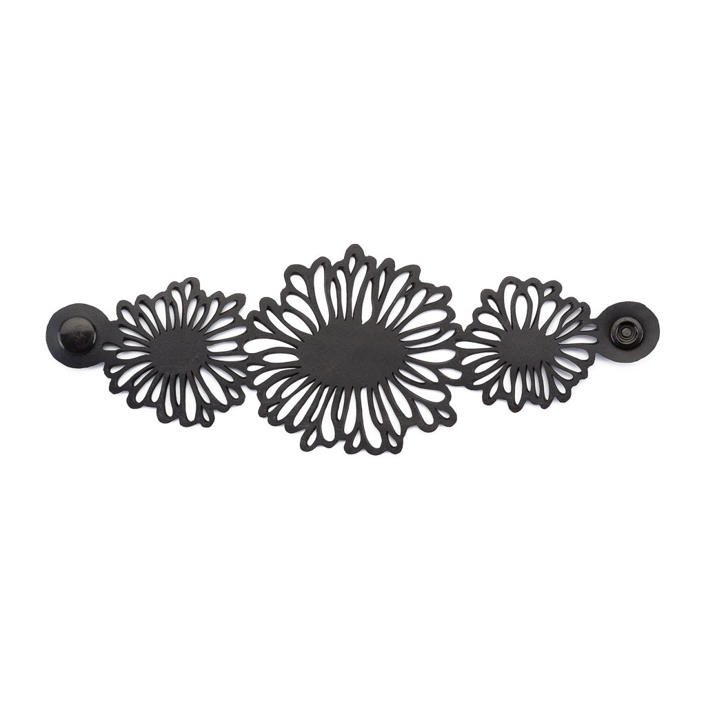 Dandelion Upcycled Flower Bracelet