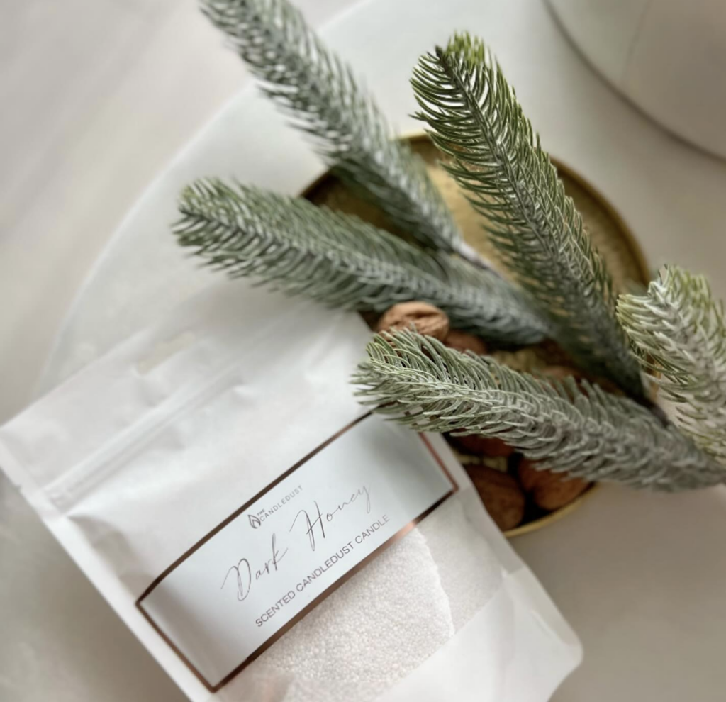 Candledust Scented Candle Refill Kit – Honey &amp; Smoky Aroma by Candledust at www.brixbailey.com