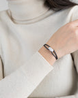 Snow Regent Cord Bracelet