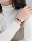 Golden Soho Diamond Cord Bracelet