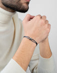 Silver Soho Cord Bracelet
