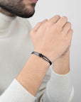 Black Soho Cord Bracelet