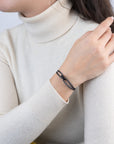 Black Soho Cord Bracelet
