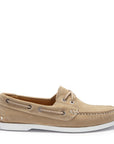 Deck Shoes, taupe suede