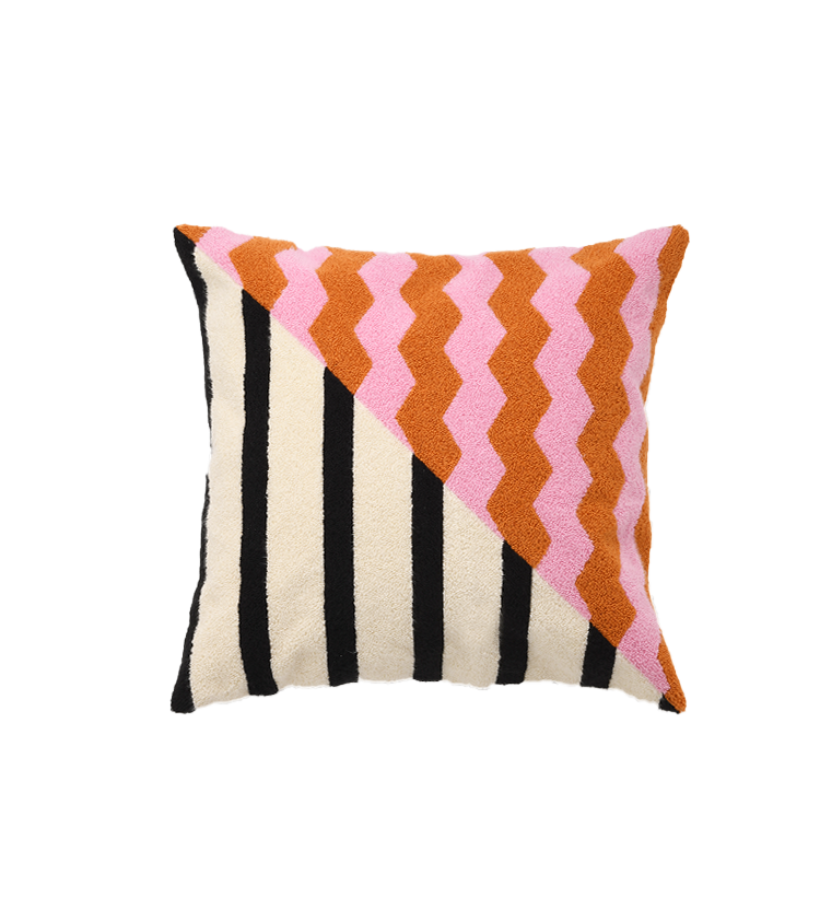 Deconstructed Tufted Cushion