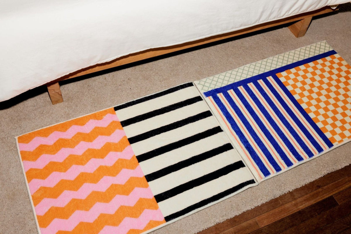 Deconstructed Bath Mat
