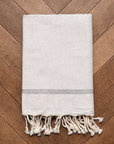 Cassis Linen Fringed Cotton Fouta
