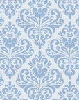 Demi Damask Wallpaper in Monochromatic