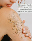 Lemon Calendula Body Scrub | Natural Exfoliating Sugar Scrub for Smooth, Glowing Skin | Vegan, Plastic-Free Skincare | 2 Size Options