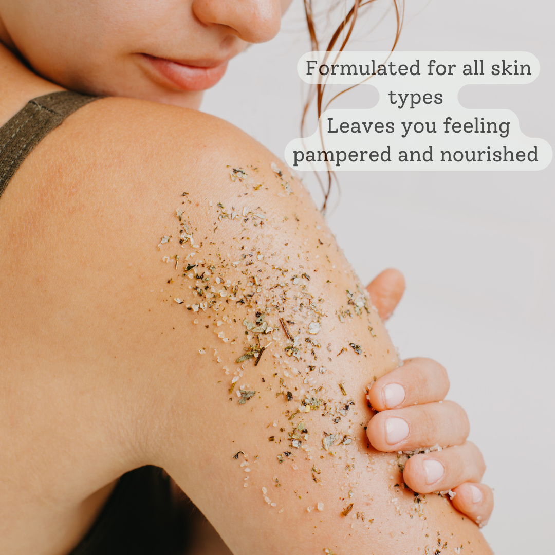 Rose &amp; Cardamom Body Scrub 200g | Natural Exfoliating Scrub – Zoe’s May Staff Pick