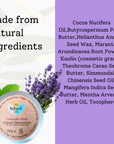 Lavender Mint Cream Deodorant Balm | Natural Bicarb & Aluminium-Free | Gentle, Vegan, Plastic-Free Odour Protection