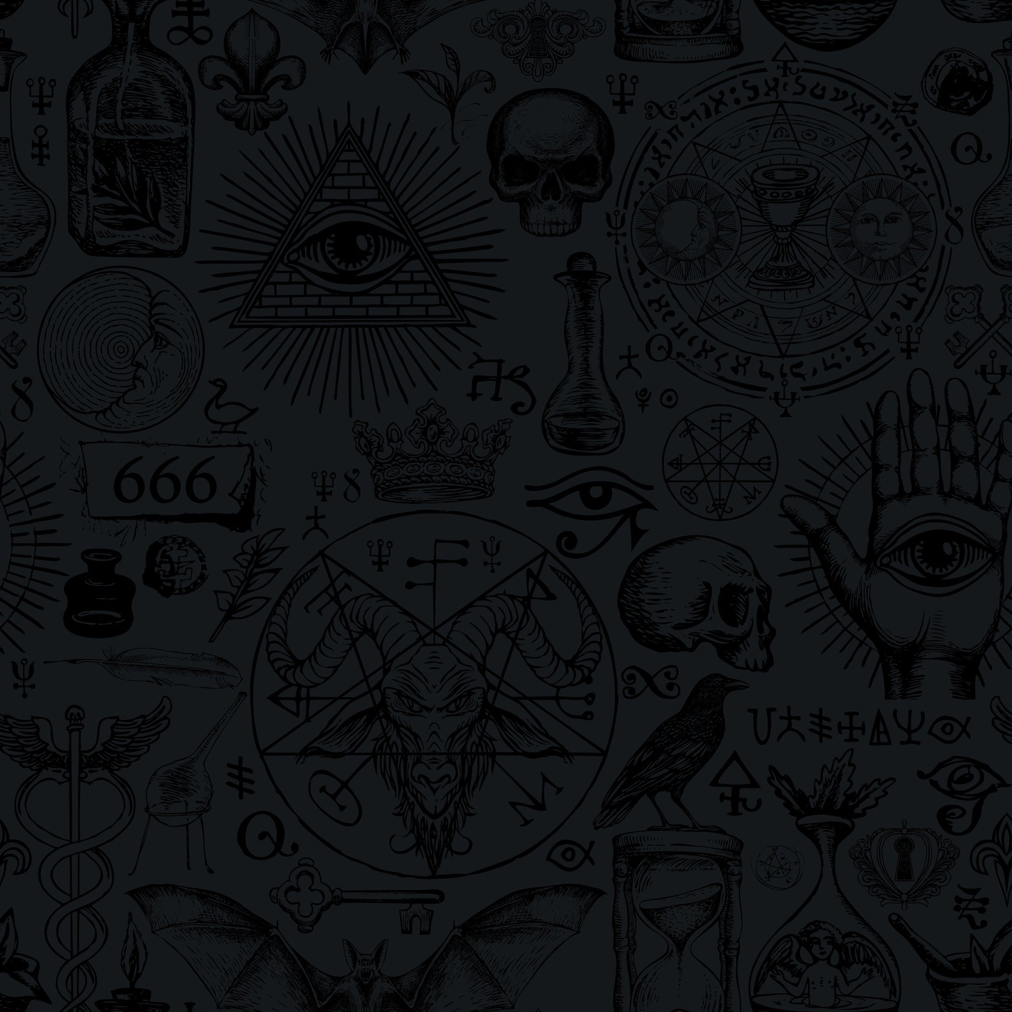 Diablo Gothic Occult Wallpaper