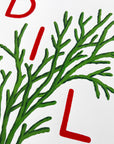 Dill Herb print from an original painting, choice of sizes, available framed and unframed