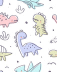 Pastel Dinosaur Wallpaper for Kids Rooms
